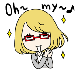 Bilingirl Chika & Friends sticker #7050067