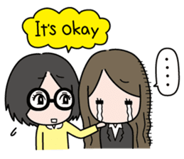 Bilingirl Chika & Friends sticker #7050070