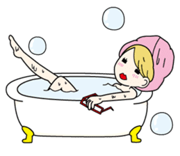 Bilingirl Chika & Friends sticker #7050075