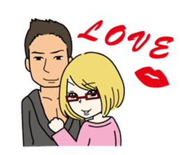 Bilingirl Chika & Friends sticker #7050079