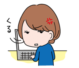 Bilingirl Chika & Friends sticker #7050080