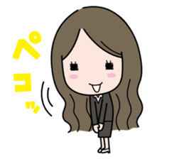 Bilingirl Chika & Friends sticker #7050081