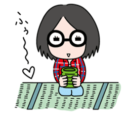 Bilingirl Chika & Friends sticker #7050082