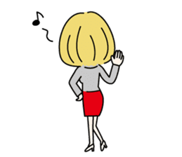 Bilingirl Chika & Friends sticker #7050083