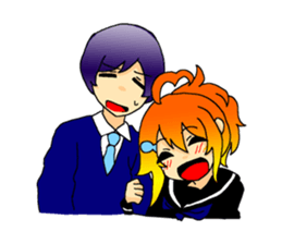 Everyday of Original characters sticker #7050169