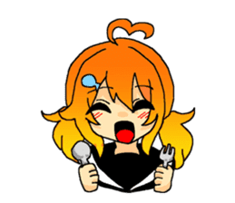 Everyday of Original characters sticker #7050171