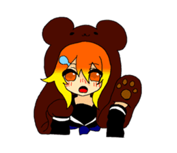 Everyday of Original characters sticker #7050183