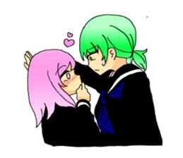 Everyday of Original characters sticker #7050194