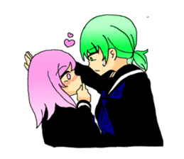 Everyday of Original characters sticker #7050194