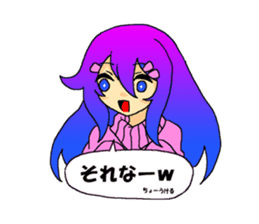 Everyday of Original characters sticker #7050205