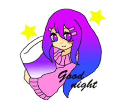 Everyday of Original characters sticker #7050206