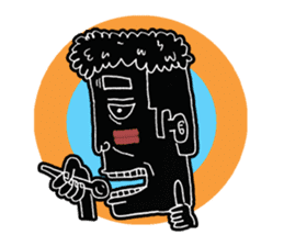 Mangek 2 (In Thai island) sticker #7050595