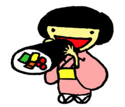 japanese girlM2 sticker #7050892