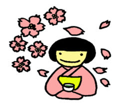 japanese girlM2 sticker #7050897