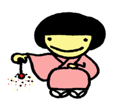 japanese girlM2 sticker #7050907