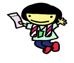 japanese girlM2 sticker #7050908