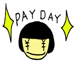 japanese girlM2 sticker #7050917