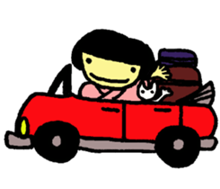 japanese girlM2 sticker #7050922