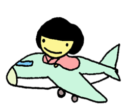 japanese girlM2 sticker #7050924