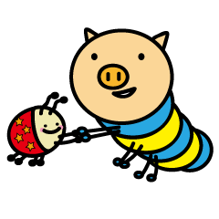Piggy-Caterpillar, English version