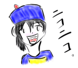 A lovely Chinese girl's ghost 3 sticker #7051568