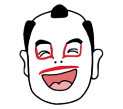 Kabuki Boy sticker #7051611