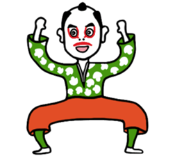 Kabuki Boy sticker #7051612