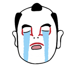 Kabuki Boy sticker #7051614