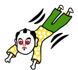 Kabuki Boy sticker #7051619