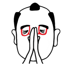 Kabuki Boy sticker #7051627