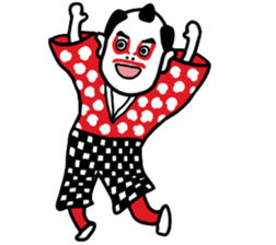 Kabuki Boy sticker #7051628