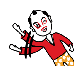 Kabuki Boy sticker #7051641