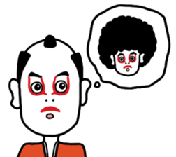 Kabuki Boy sticker #7051644