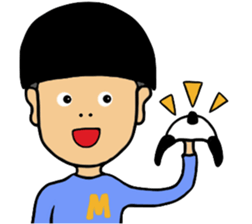 Kabuki Boy sticker #7051647