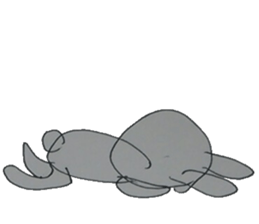 Smart rabbit land sticker #7051726