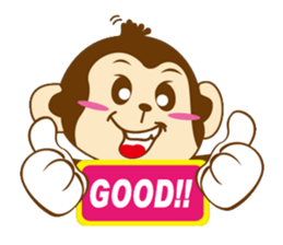 Happy Saru sticker #7051776