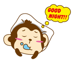 Happy Saru sticker #7051788