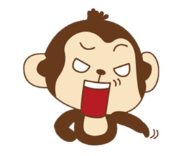 Happy Saru sticker #7051796