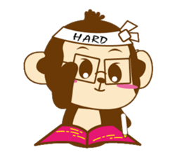 Happy Saru sticker #7051805