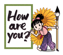 Joshi shodou-bu 2nd(English Ver.) sticker #7052248