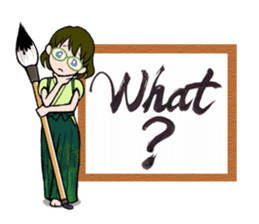 Joshi shodou-bu 2nd(English Ver.) sticker #7052250