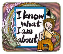 Joshi shodou-bu 2nd(English Ver.) sticker #7052258