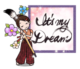 Joshi shodou-bu 2nd(English Ver.) sticker #7052263