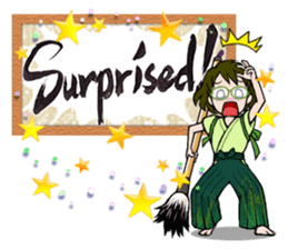 Joshi shodou-bu 2nd(English Ver.) sticker #7052265