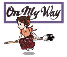 Joshi shodou-bu 2nd(English Ver.) sticker #7052280