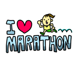 MARATHON STICKERS sticker #7052318