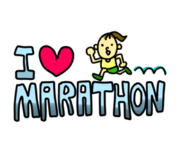 MARATHON STICKERS sticker #7052318