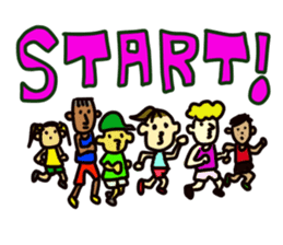 MARATHON STICKERS sticker #7052321