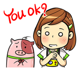 Wor-wae & Aung-Aing (ENG) sticker #7052398