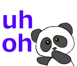 Lady Panda part3 sticker #7052490
